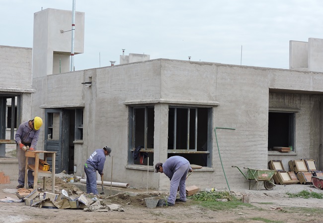 270317 Viviendas en contruccion en barrio Florida Palpalá